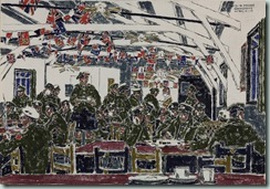 David Milne - Bramshott Interior of the Wesleyan Hut