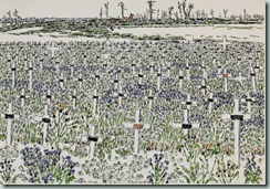 David Milne - Courcelette from the Cemetery