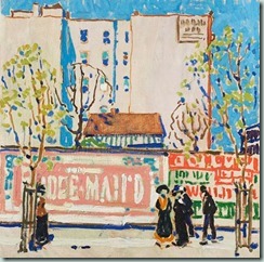 David Milne - Pink Billboard