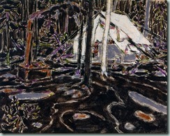 David Milne - Tent in Temagami