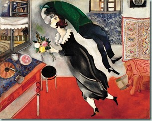 Marc Chagall - De verjaardag, 1915
