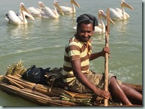 Bahir Dar - Fisherman on Lake Tana
