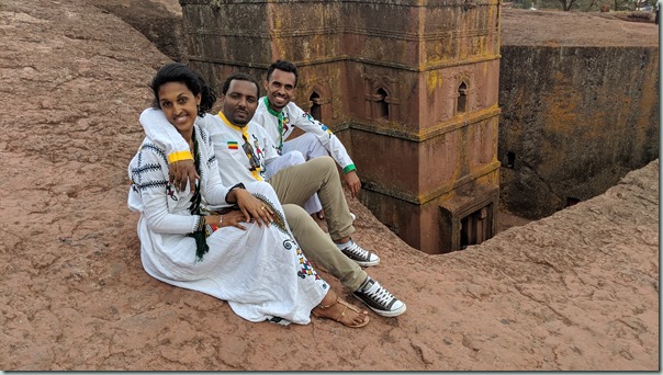 Lalibela - At the Church of Saint George