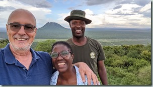 Selfie with TANAPA ranger