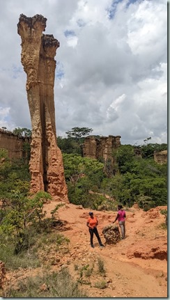 Isimila Natural Pillars