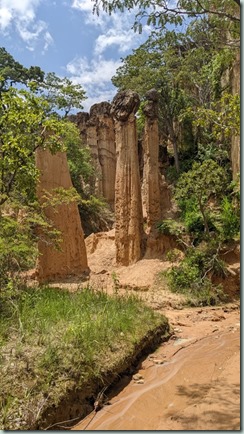 Isimila Natural Pillars