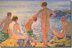 Théo van Rysselberghe - De Baadsters - 1920