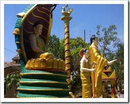 Local Temple in Yangon