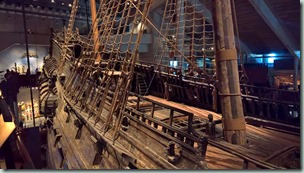 Vasa : zicht op achterkwartier