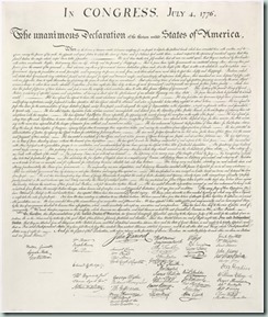 Declaration of Independence