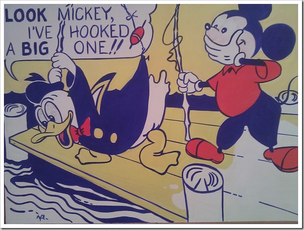 Roy Lichtenstein - Look Mickey