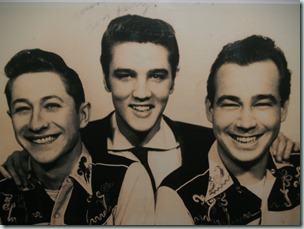 Scotty Moore, Elvis Presley and Bill Black