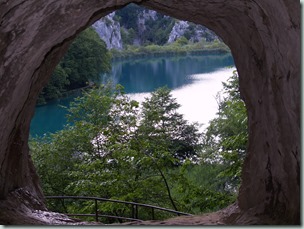 Plitvice Lakes National Park - View from a cave