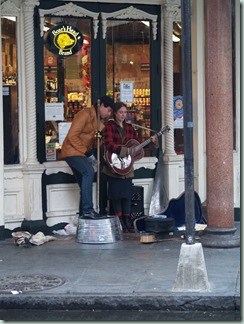 Street musicians