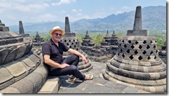  Buddhist temple of Borobudur