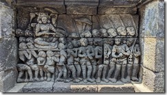  Buddhist temple of Borobudur